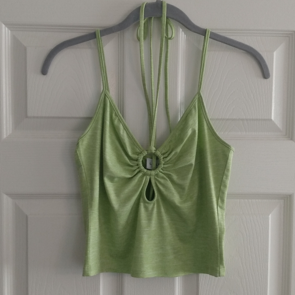Apricot Lane - O-Ring Halter Tank Top - Picture 3 of 12